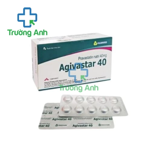 AGIVASTAR 40 - Thuốc điều trị các bệnh tim mạch của Agimexpharm